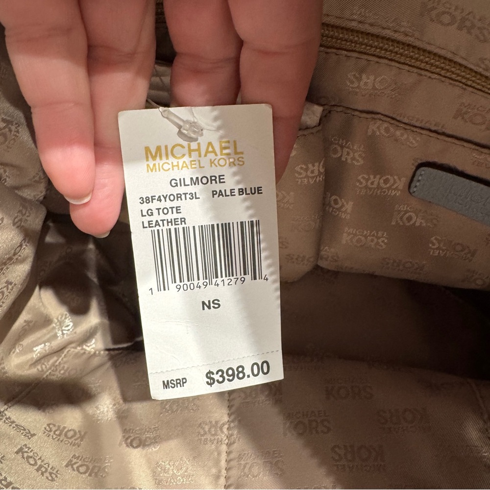 NWT Michael Kors light blue purse - Picture 7 of 11